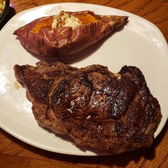 Outback Steakhouse - 15oz ribeye and sweet potatoe - Steakhouses Near Me - Foothill Ranch, California