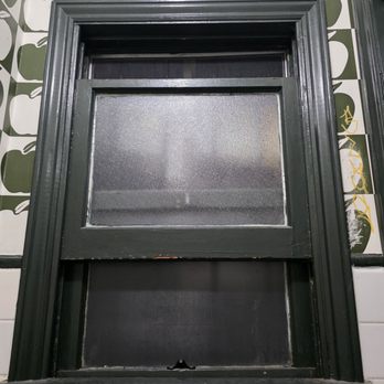 The Apple Pan - Window directly in front of toilet - Burgers Near Me - Los Angeles, California The Apple Pan - Window directly in front of toilet - Burgers Near Me - Los Angeles, California