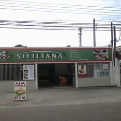 Siciliana Confeitaria e Café - Fachada da Confeitaria