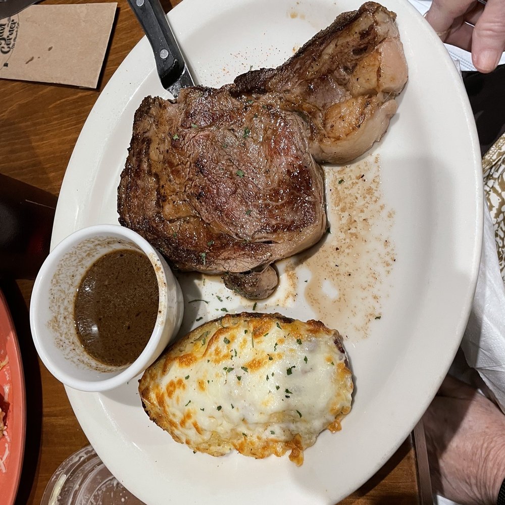 The Cajun Corner On Broad - Prime rib with twice baked potato - New American Near Me - Eufaula, Alabama