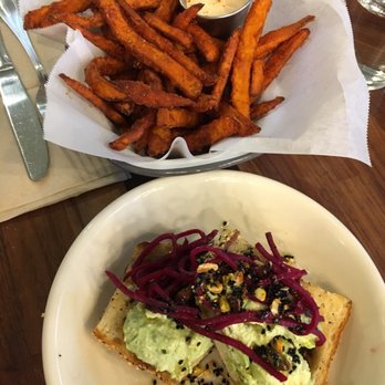 Floret - Yam fries & avocado toast - Vegetarian Near Me - Seattle, Washington
