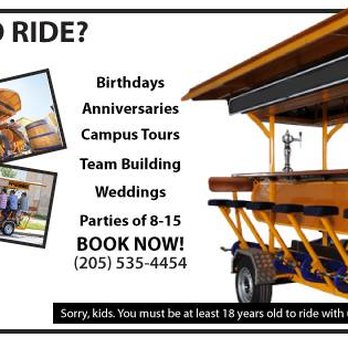Downtown Pedal Tours - Party Bike Rentals Near Me - Northport, Alabama Downtown Pedal Tours - Party Bike Rentals Near Me - Northport, Alabama