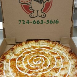 Biggy's Pizza - Buffalo chicken pizza