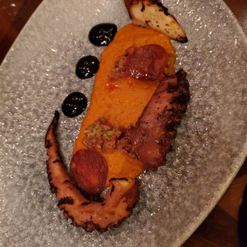 Tiffins Restaurant - Charred octopus - New American Near Me - Lake Buena Vista, Florida Tiffins Restaurant - Charred octopus - New American Near Me - Lake Buena Vista, Florida