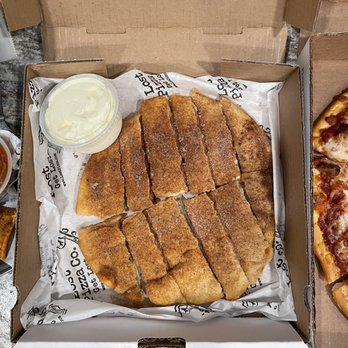 Lost Pizza Company - Cinnamon Sticks - Pizza Near Me - Pensacola, Florida Lost Pizza Company - Cinnamon Sticks - Pizza Near Me - Pensacola, Florida