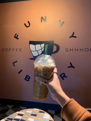 Funny Library Coffee Shop by null