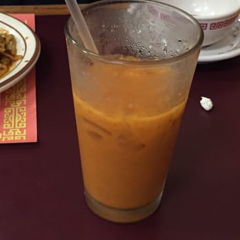 China Chef - Thai tea for $2.50. It had a good flavor, it was just way too sweet. - Chinese Near Me - Clovis, California