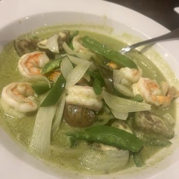 Indochine - Green Curry shrimp - Thai Near Me - Jacksonville, Florida