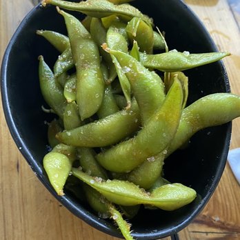 Sandfish - Spicy garlic edamame - Sushi Bars Near Me - Palm Springs, California Sandfish - Spicy garlic edamame - Sushi Bars Near Me - Palm Springs, California