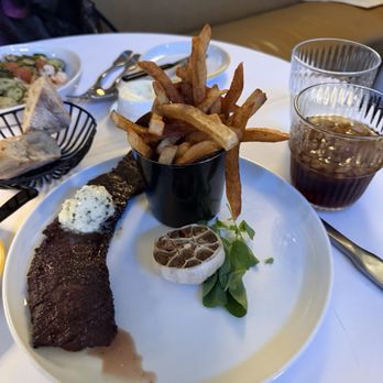 Chouette - Steak frites! Steak was great but fries were soggy. - French Near Me - Columbus, Ohio