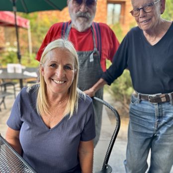 Taverna Laudisio - Wife hanging with the man himself, Tony Laudisio and his lovely wife Patricia - Italian Near Me - Niwot, Colorado