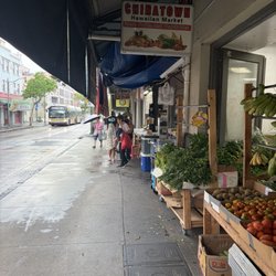 Chinatown Hawaiian Market - Signage above
