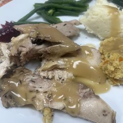 Jelly Jar Catering - Fried turkey was moist and flavorful.
