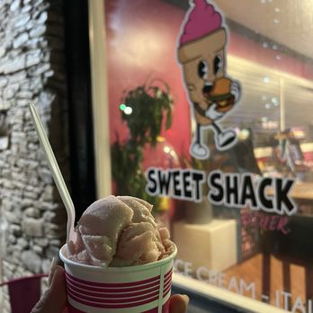 Sweet Shack - Strawberry Italian ice (one scoop) - Ice Cream & Frozen Yogurt Near Me - Hollister, Missouri Sweet Shack - Strawberry Italian ice (one scoop) - Ice Cream & Frozen Yogurt Near Me - Hollister, Missouri