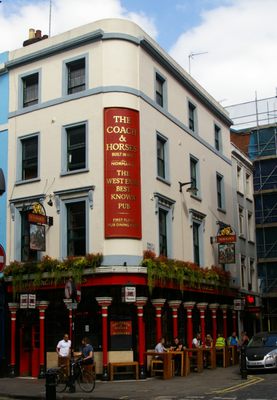 The Coach & Horses, Soho by null