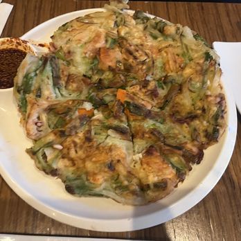 707 Sutter - Seafood Pancake Small Plate - Korean Near Me - San Francisco, California 707 Sutter - Seafood Pancake Small Plate - Korean Near Me - San Francisco, California