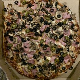 Here's how pizza looked when I opened it.