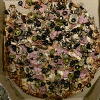 Domino's Pizza - Here's how pizza looked when I opened it. - Pizza Near Me - Kirkland, Washington