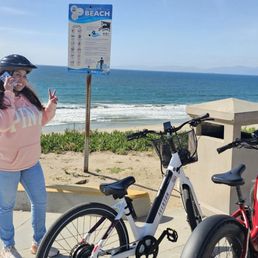 BEAUTIFUL DAY TO ENJOY A GREAT ELECTRIC BIKE RIDE. HIGHLY RECOMMENDED FOR YOUR BEST TIME CRUISING DOWN THE BEACH TAILS.