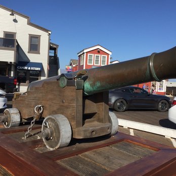Stearns Wharf - 04.28.18  Santa Barbara's Six Pound Gun - Local Flavor Near Me - Santa Barbara, California