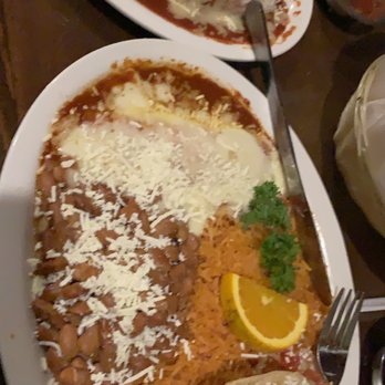 El Jardin - Enchilada, Tamale & Taco with Rice and Beans....Mmmmmm - Mexican Near Me - Manteca, California