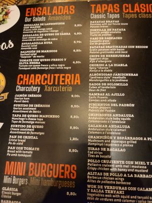 Menu photo 1 Obama Barcelona, B