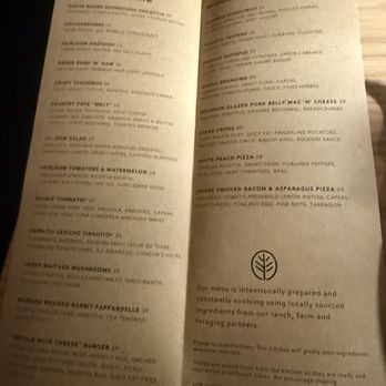 Sylva - Menu - New American Near Me - Tahoe City, California Sylva - Menu - New American Near Me - Tahoe City, California