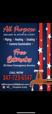 All Purpose Sewer & Drains Logo