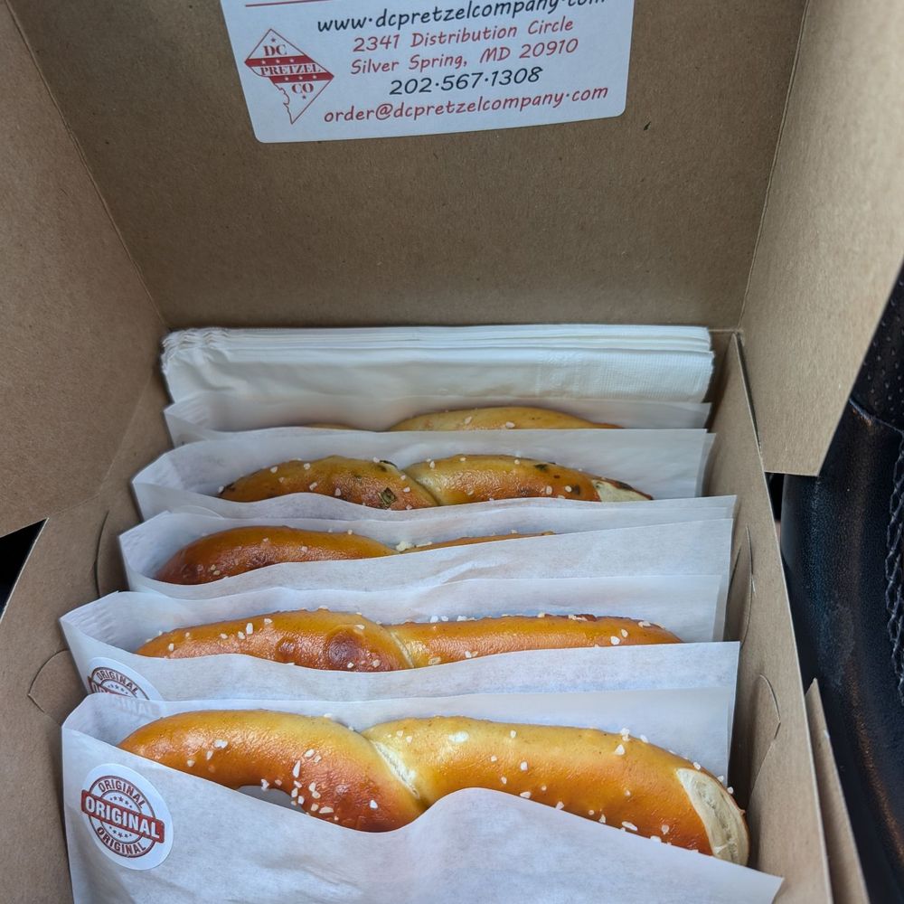 DC Pretzel Company - All flavors! - Pretzels Near Me - Silver Spring, Maryland