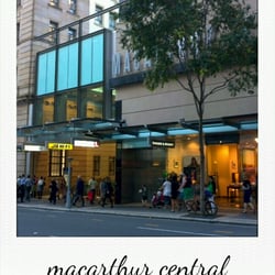 MacArthur Central Shopping Centre - View of Edward Street entrance