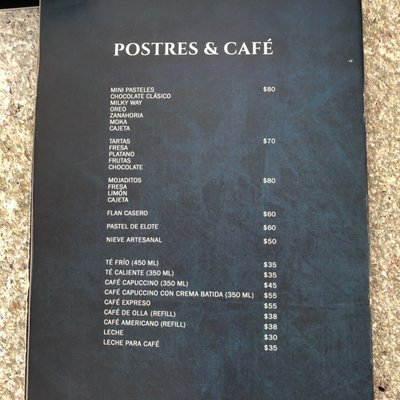 Menu photo 1 La Marea Mazatlán, SIN Menu photo 1 La Marea Mazatlán, SIN