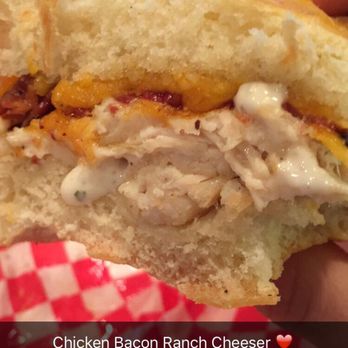 The Toasted Cheeser - Chicken Bacon Ranch on Ciabatta - Food Trucks Near Me - Syracuse, Utah