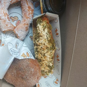 Ugly Donuts & Corn Dogs - A few samples - Korean Near Me - Pearland, Texas