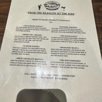 Lazy Beagle - Drink menu - Pubs Near Me - Sweetwater, Tennessee Lazy Beagle - Drink menu - Pubs Near Me - Sweetwater, Tennessee
