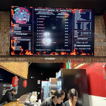 MexiHibachi - Front menu & cashiers - Teppanyaki Near Me - Pinole, California MexiHibachi - Front menu & cashiers - Teppanyaki Near Me - Pinole, California