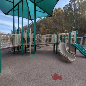 Deep Creek Park - My son really liked the green climbing ramp - Dog Parks Near Me - Chesapeake, Virginia