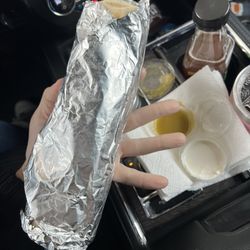 Quik Pik Mexican - Giant burrito!