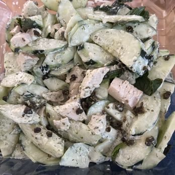 Olive & Finch - Cucumbers and overcooked chicken - New American Near Me - Denver, Colorado Olive & Finch - Cucumbers and overcooked chicken - New American Near Me - Denver, Colorado