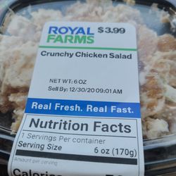 Royal Farms - Love their fried chicken salad!