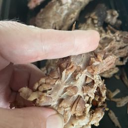 Beef Brisket- 90% of it was fat. Beef Brisket- 90% of it was fat.