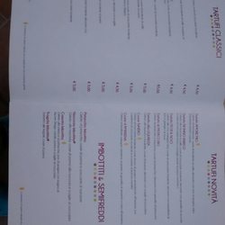 Gelateria Enrico - Menù Tartufi