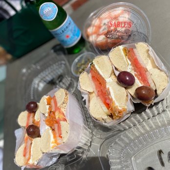 Sable's Smoked Fish - Salmon rolls with lobster salad - Seafood Markets Near Me - New York, New York Sable's Smoked Fish - Salmon rolls with lobster salad - Seafood Markets Near Me - New York, New York