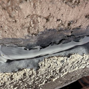 Eco Grizzly - New sealant not even covering cracks in older sealant. - Fireplace Services Near Me - Canoga Park, California