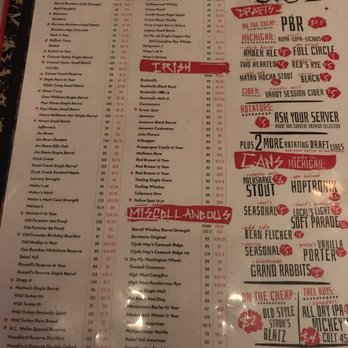 Stella's Lounge - Menu - Burgers Near Me - Grand Rapids, Michigan