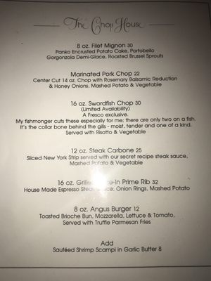 Menu photo 4 Fresco Cranston, RI