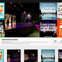 Element Church - Instagram photos from Element's page.