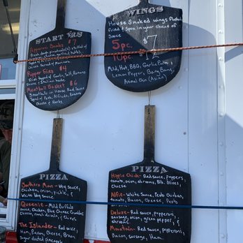 Pizza Brigade - A closer look at the basic menu. - Pizza Near Me