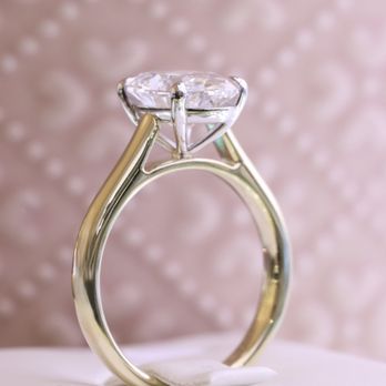 Wholehearted Jewelry - 3CT Lab Grown Diamond Oval Cut with 14K Cathedral setting - Jewelry Near Me - Tustin, California Wholehearted Jewelry - 3CT Lab Grown Diamond Oval Cut with 14K Cathedral setting - Jewelry Near Me - Tustin, California