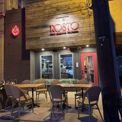 Front of establishment