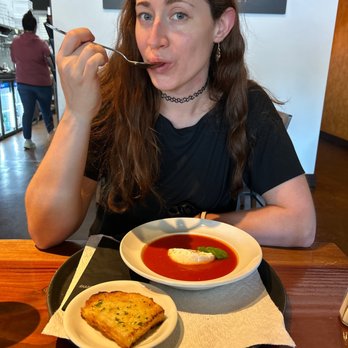 Pizzeria La Rocca - House soup - Pizza Near Me - Seattle, Washington